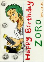Happy Birthday 2007(Zoro)