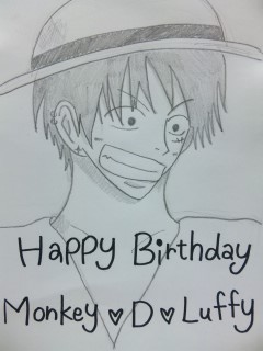 Happy Birthday 2010(Luffy)